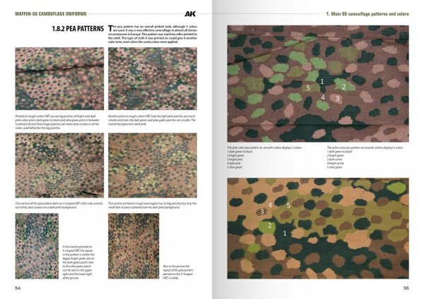 AK Interactive AK130008 WAFFEN-SS CAMOUFLAGE UNIFORMS BY WERNER PALINCKX ( English )