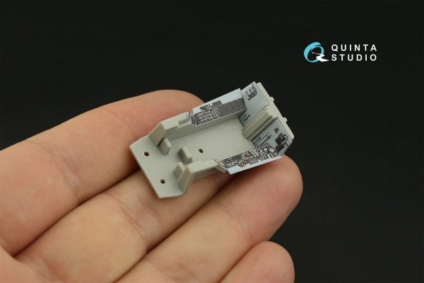 Quinta Studio QDS-48280 F/A-18C late 3D-Printed &amp; coloured Interior on decal paper (HobbyBoss)(Small version) 1/48