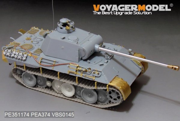 Voyager Model PE351174 WWII German Panther A early ver. Basic（For MENG TS-046）1/35