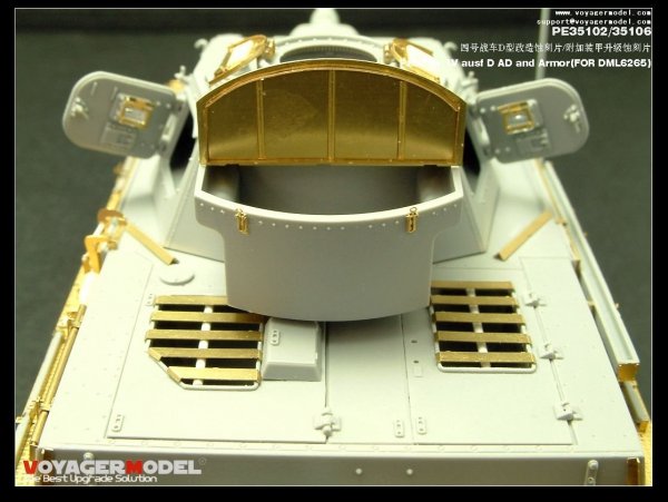 Voyager Model PE35106 Pz.kPfw. IV ausf D AD Armor 1/35
