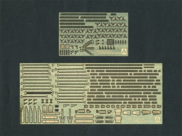 Aoshima 01031 U.S. Aircraft Carrier WASP Photo Etched Parts Set 1/700