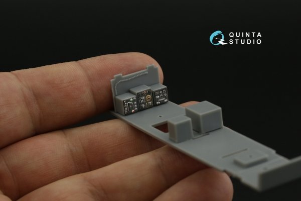 Quinta Studio QD48423 Fairey Fulmar Mk.I 3D-Printed &amp; coloured Interior on decal paper (Trumpeter) 1/48