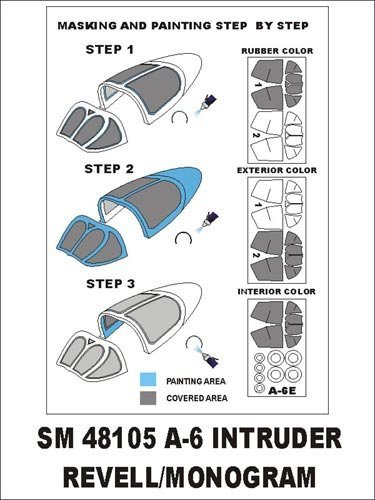 Montex SM48105 A-6 Intruder REVELL/MONOGRAM