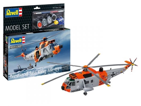 Revell 63785 Model Set Westland Sea King Mk. 41 1/72