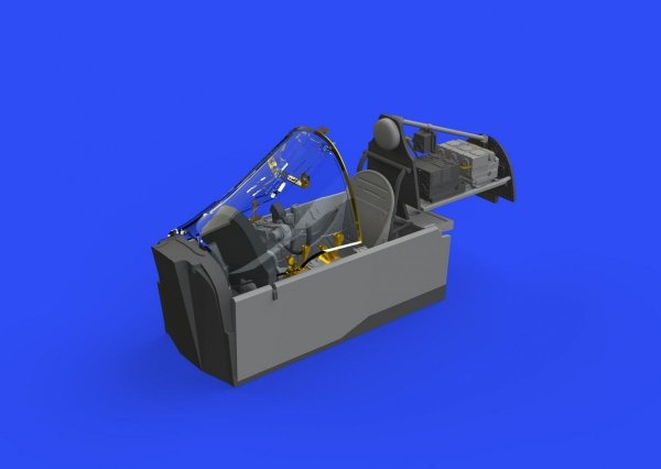 Eduard 648544 P-38F cockpit 1/48 TAMIYA