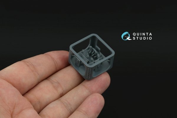 Quinta Studio QT72066 I-16 type 5, Exhaust pipes (Zvezda) 1/72