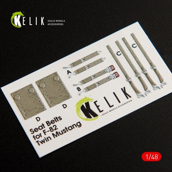 KELIK K48046 F-82 E/H TWIN MUSTANG INTERIOR 3D DECALS FOR MODELSVIT 1/48