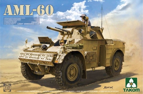 Takom 2084 French Light Armoured Car AML-60 1/35