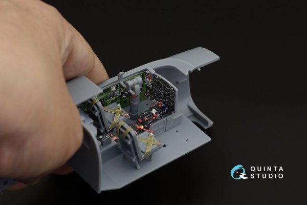 Quinta Studio QD32127 A-26B 3D-Printed &amp; coloured Interior on decal paper (Hobby Boss) 1/32