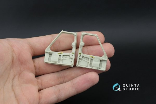 Quinta Studio QDS-35168 SН-60B Seahawk 3D-Printed &amp; coloured Interior on decal paper (Kitty Hawk) (Small version) 1/35