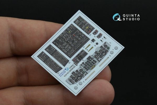 Quinta Studio QD48506 CH-47A 3D-Printed coloured Interior on decal paper (Italeri) 1/48