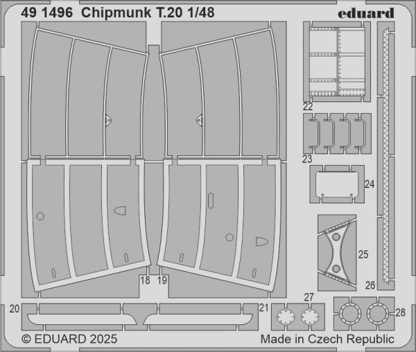 Eduard 491496 Chipmunk T.20 AIrfix 1/48