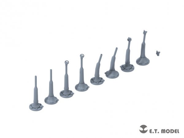 E.T. Model P35-227 Russian Vehicle Antenna Mast Base(Type.1) ( 3D Print ) 1/35
