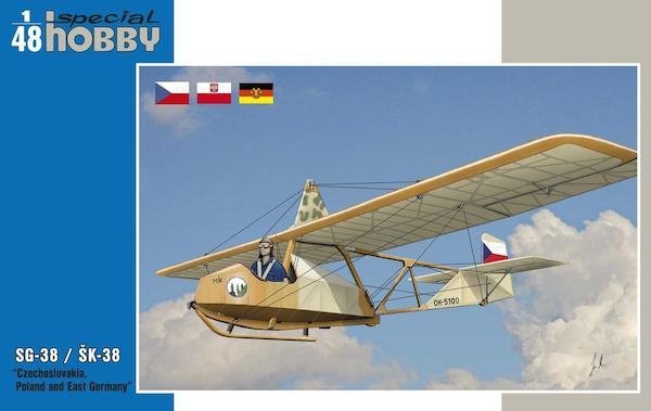 Special Hobby 48139 SG-38/K-38 Schulgleiter/Komar Czech, Polish and DDR markings