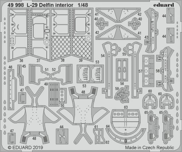 Eduard 49998 L-29 Delfin interior AMK 1/48