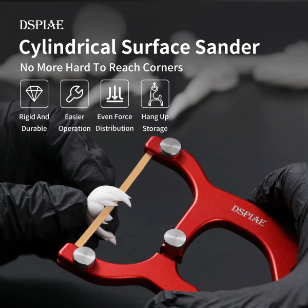 DSPIAE AT-CSS Cylindrical Surface Sander / Uchwyt na papier ścierny