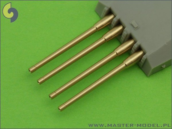 Master SM-700-029 France 380 mm/45 (14.96in) Model 1935 barrels - for turrets without blastbags (8pcs)