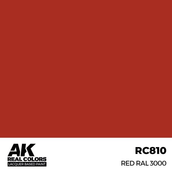 AK Interactive RC810 Red RAL 3000 17 ml