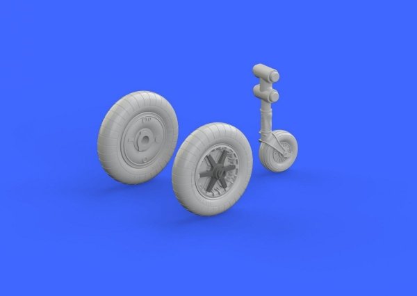Eduard 648282 Bf 109F wheels EDUARD 1/48