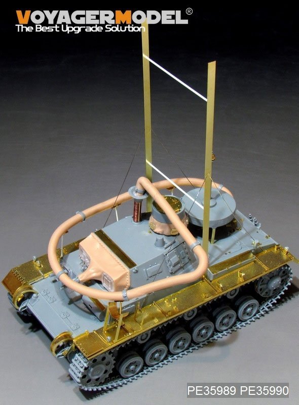 Voyager Model PE35989 WWII German Pz.KPfw.III (T)Ausf.F &quot;Operation Seelowe&quot; Basic For DRAGON 6877/6717 1/35