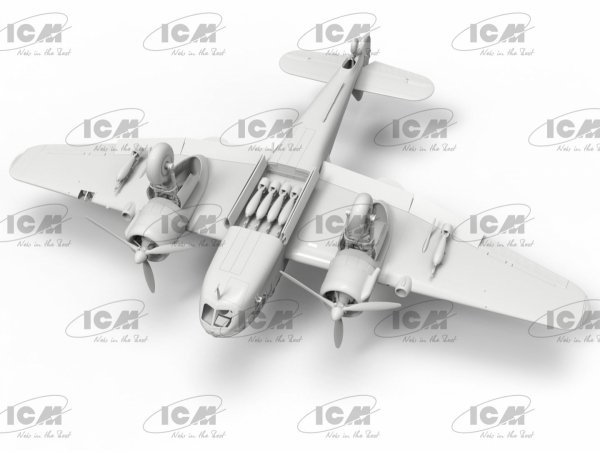 ICM 48314 Bristol Beaufort Mk.I. Bombing raid 1/48