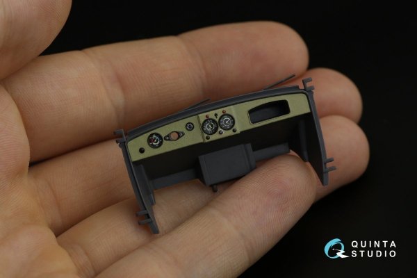 Quinta Studio QD35033 Opel Blitz 3D-Printed &amp; coloured Interior on decal paper (Tamiya) 1/35
