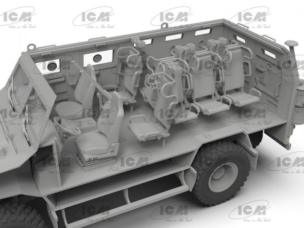 ICM 35014 Kozak-2 Ukrainian MRAP-class Armored Vehicle 1/35