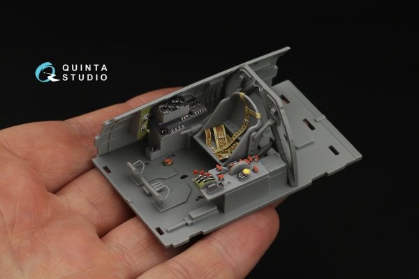 Quinta Studio QD32245 N1K2-J Shidenkai 3D-Printed &amp; coloured Interior on decal paper (Hasegawa) 1/32