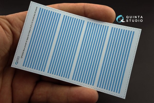 Quinta Studio QP32004 Blue rib tapes Fokker Dr. (F.)I-D.VII (for All kit) 1/32