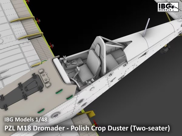 IBG 48002 PZL M18 Dromader - Polish Crop Duster (Two-seater) 1/48