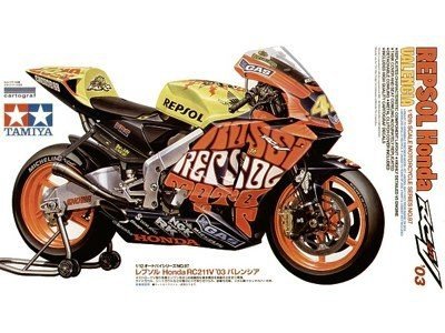 Tamiya 14097 Repsol Honda RC 211V 03 (1:12)