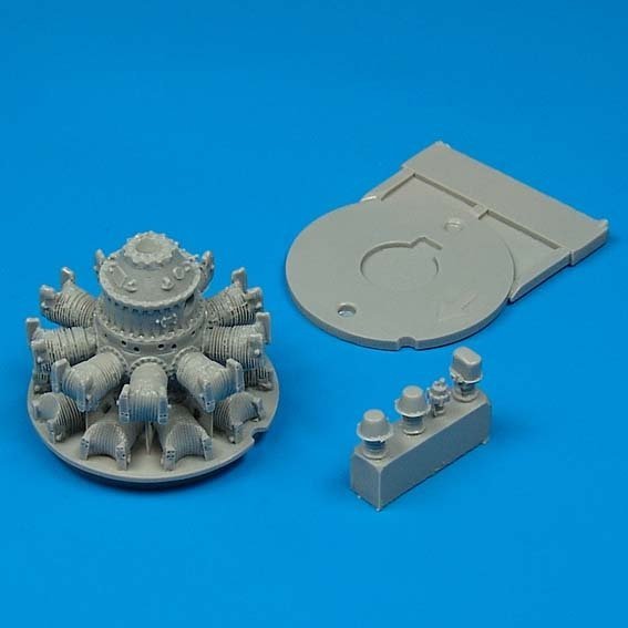 Quickboost QB48026 F4U-7 Corsair engine HASEGAWA 1/48