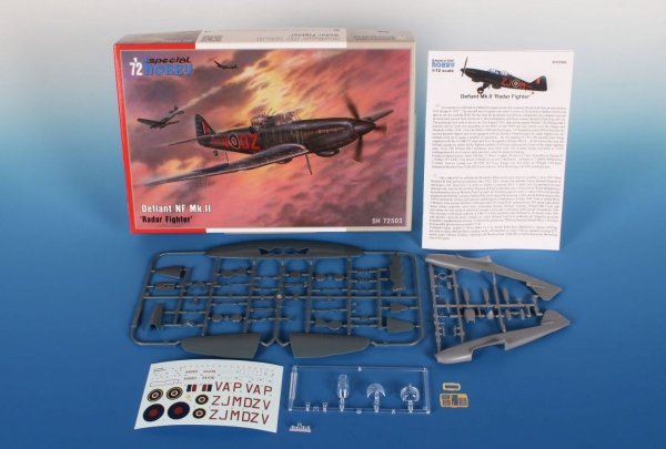 Special Hobby 72503 Defiant NF Mk.II 'Radar Fighter' 1/72
