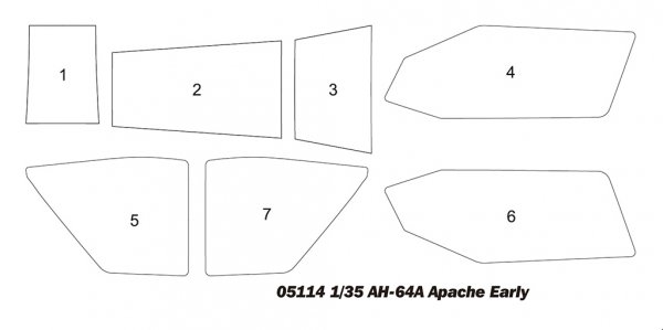 Trumpeter 05115 AH-64A Apache Late 1/35