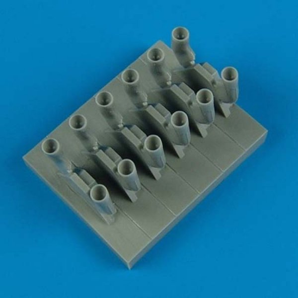 Quickboost QB32100 Spitfire M.IX exhaust oval type Tamiya 1/32