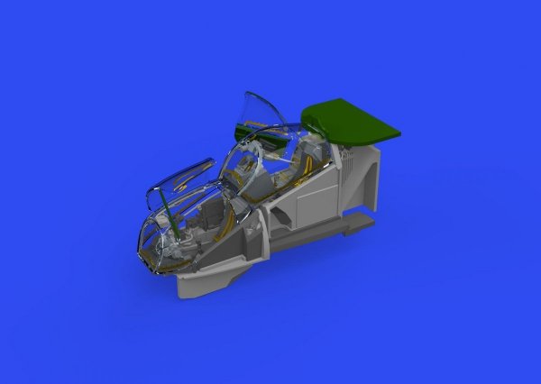 Eduard 648857 Mi-24V cockpit turquoise PRINT &amp; SPACE 1/48