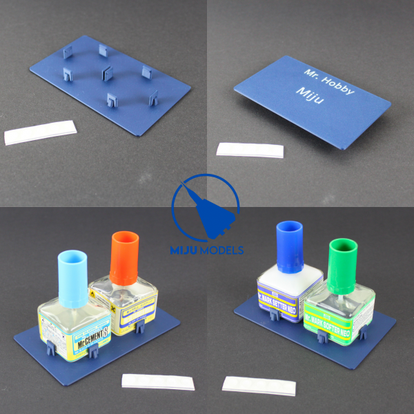 Miju Models HOLDER-GUNZE-BASE-DOUBLE Podstawka podwójna / Double stand Mr. Hobby 40ml 