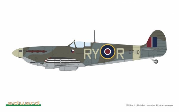 Eduard 70206 Supermarine Spitfire Mk.Vb Mid - The ProfiPACK Edition 1/72