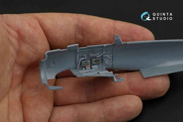 Quinta Studio QD48239 A6M2 Zero 3D-Printed &amp; coloured Interior on decal paper (Eduard) 1/48