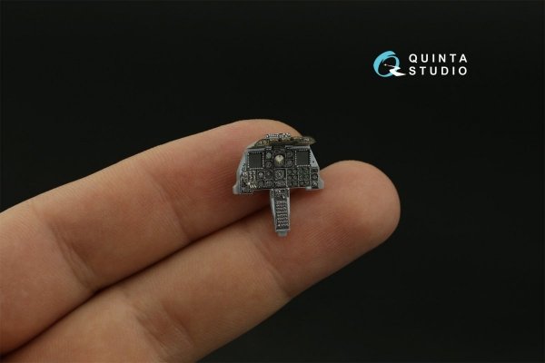 Quinta Studio QDS-48361 A-10C 3D-Printed &amp; coloured Interior on decal paper (Hobby Boss) (Small version) 1/48