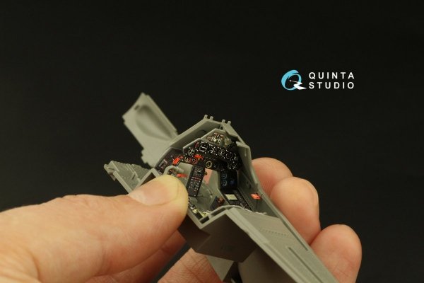 Quinta Studio QD35101 FW 190A-6 3D-Printed &amp; coloured Interior on decal paper (Border Model) 1/35