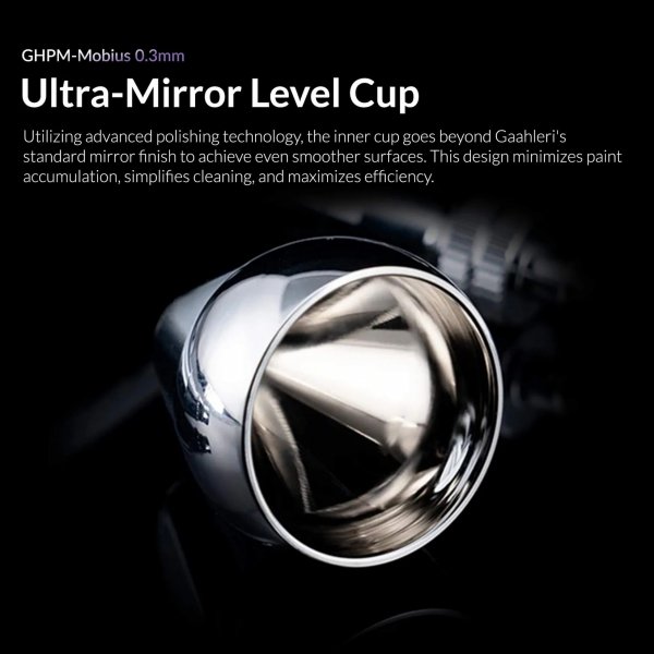Gaahleri 40867 Premium Series GHPM-Mobius 0,3 mm Airbrush