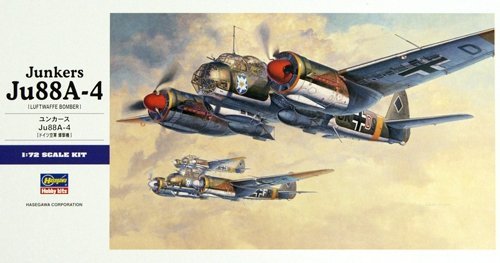 Hasegawa E25 Junkers Ju88A-4 (1:72)