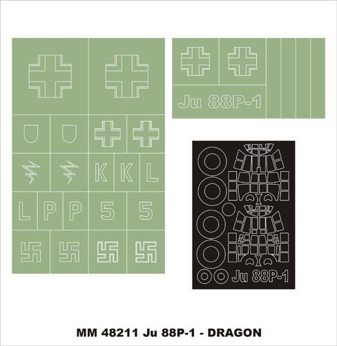 Montex MM48211 Ju 88P DRAGON
