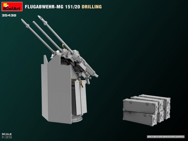MiniArt 35438 FLUGABWEHR-MG 151/20 DRILLING 1/35