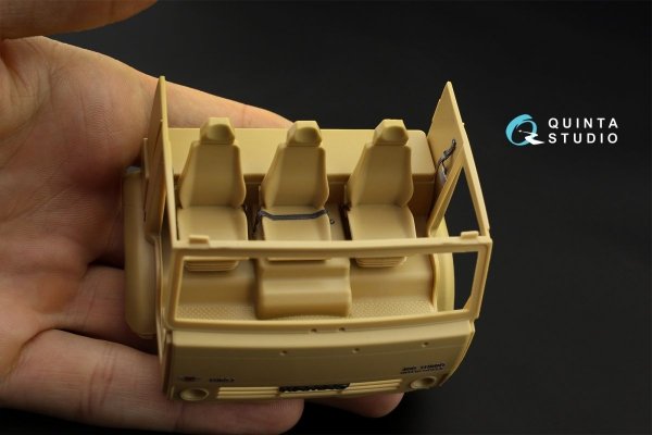 Quinta Studio QR35005 Kamaz trucks safety belts 3D-Printed &amp; coloured on decal paper (all kits) 1/35