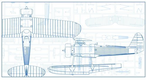 Hasegawa JT97 Nakajima E8N1 Type 95 Recon Seaplane Model 1 (1:48)