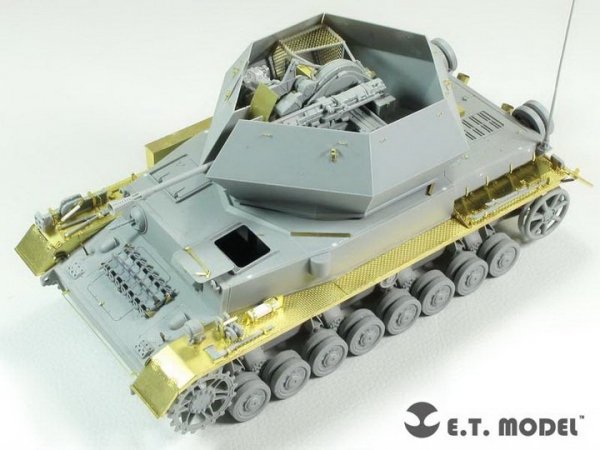 E.T. Model EA35-092 WWII German Flakpanzer IV “Ostwind” Fenders For DRAGON 6550 1/35