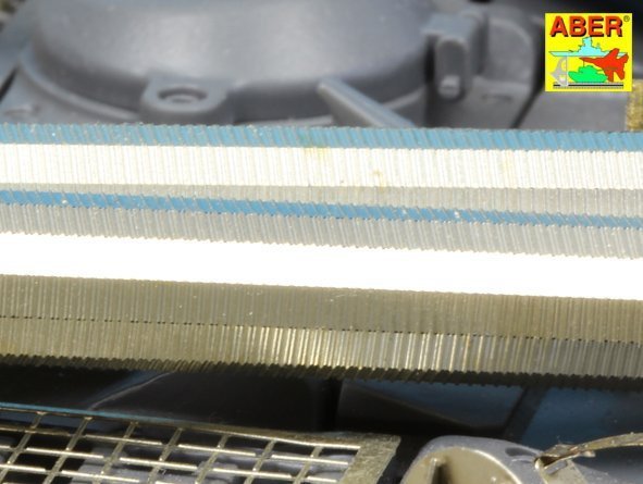 Aber 16031 Feifel air cleaners tubes for early Tiger I (1:16)