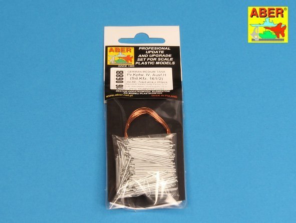Aber 16068B Panzer IV track link pins x 200 pcs. (1:16)